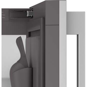 GE 15 Inch Under Ice Maker with Nugget Ice, 50lbs Daily Production, 26 Lbs. Capacity, Wi-Fi Connectivity, LED Lighting, Ice Scoop, Clean Reminder Light, and UL Listed: Panel Ready — thumbnail 8